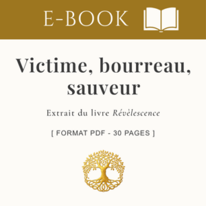 Victime, bourreau, Sauveur : la mécanique invisible des failles narcissiques _ Format E-Book 30 pages