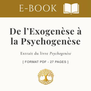 De l'Exogenèse à la Psychogenèse : Basculement de conscience _ E-Book 27 pages